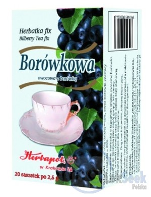 opakowanie-Herbatka Borówkowa