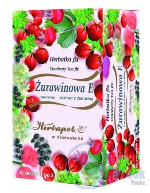 opakowanie-Herbatka Żurawinowa