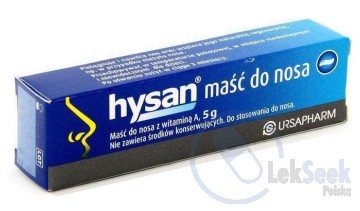 opakowanie-Hysan® maść do nosa