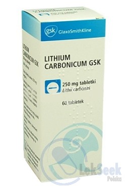 opakowanie-Lithium carbonicum GSK