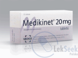opakowanie-Medikinet® 5 mg; -10 mg; -20 mg
