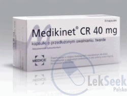opakowanie-Medikinet® CR 5 mg; -10 mg; -20 mg; -30 mg; -40 mg; -50 mg; -60 mg