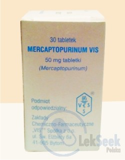 opakowanie-Mercaptopurinum VIS