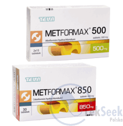 opakowanie-Metformax® 500; -850; -1000; -SR 500; -SR 750; -SR 1000
