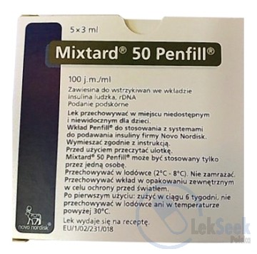 opakowanie-Mixtard® 50 Penfill®