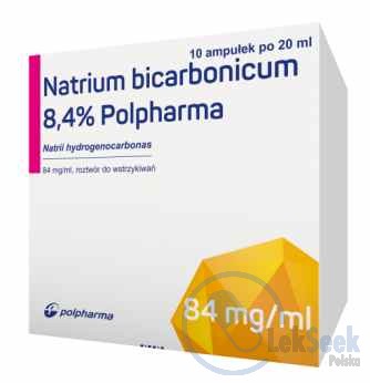 opakowanie-Natrium Bicarbonicum Polpharma 8,4%