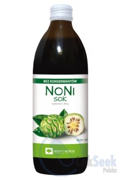 opakowanie-Noni sok z owoców Noni