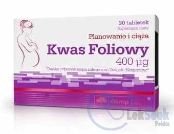 opakowanie-Olimp Kwas Foliowy