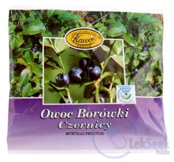 opakowanie-Owoc Borówki czernicy