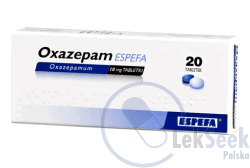 opakowanie-Oxazepam Espefa