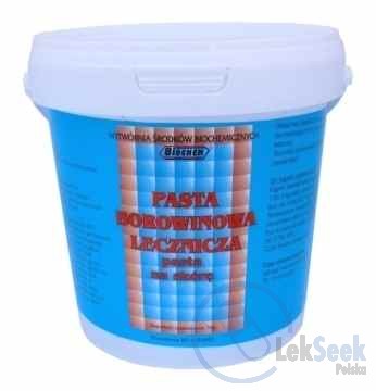 opakowanie-Pasta borowinowa lecznicza