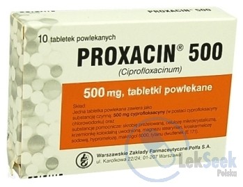 opakowanie-Proxacin 250; -500