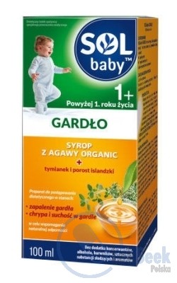 opakowanie-SOLbaby™ Gardło; -Tussi; -Wzmocnienie
