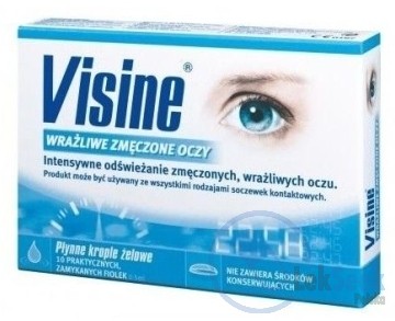 opakowanie-Visine® Wrażliwe Zmęczone Oczy