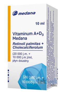 opakowanie-Vitaminum A+D3 Medana