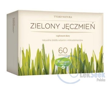 opakowanie-Zielony jęczmień Tylko Natura